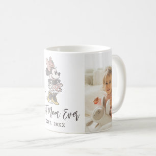 Mug C'est une fille ! Minnie Souris Aquarelle Meilleur