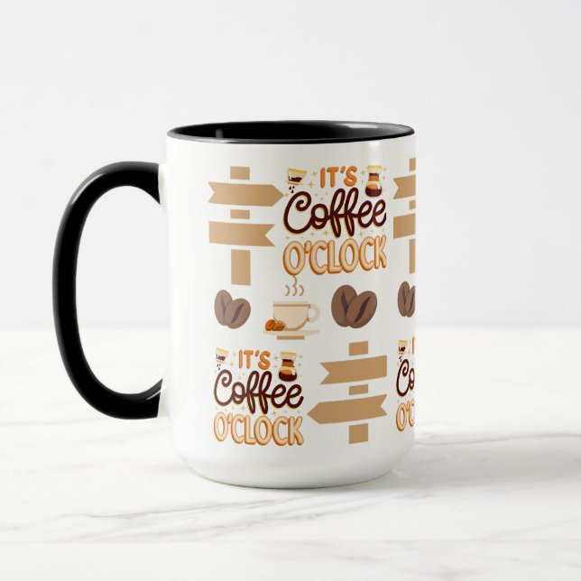 Mug c'est une horloge (Gauche)