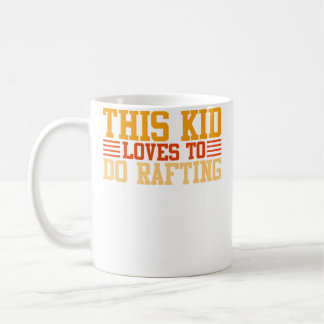 Mug Cet enfant adore faire du rafting