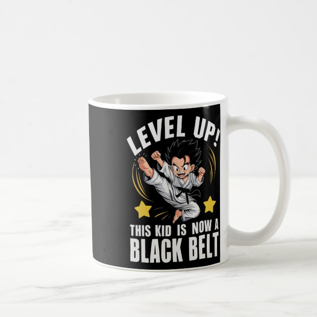 Mug Cet Enfant Est Aujourd'Hui Un Noir Karate Hapkido  (Droite)