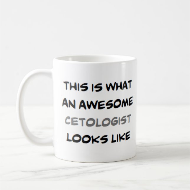 Mug cétologue, génial (Gauche)