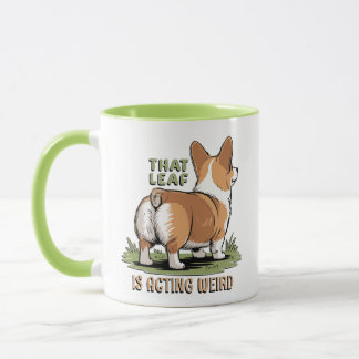 Mug Cette feuille se comporte bizarrement