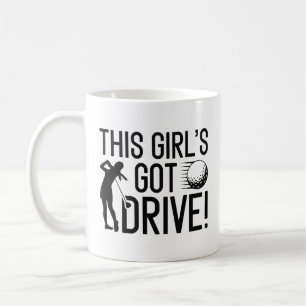 Mug Cette fille a une voiture