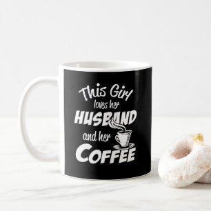 Mug Cette fille aime son mari et son café