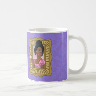 Mug Cette fille noire aime Jane envelopper dans le vio