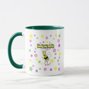 Mug Cette Grand-Mère Est La Reine Des Fleurs D'Abeille