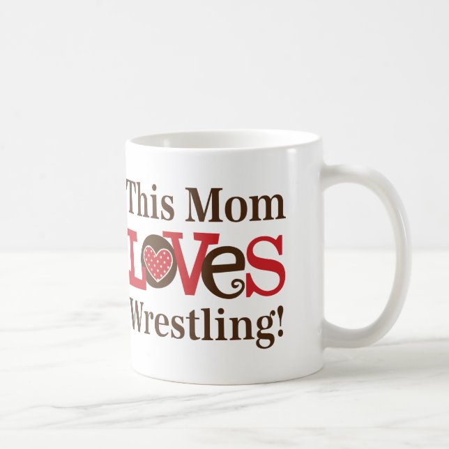 Mug Cette maman aime lutter (Droite)