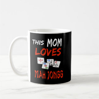 Mug Cette maman aime Mah Jongg Fun Tile vêtement de je