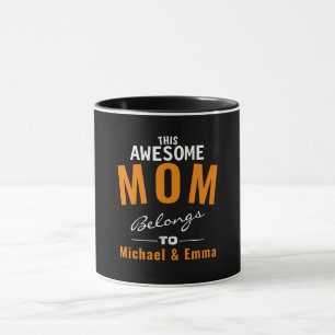 Mug Cette maman géniale appartient à 'Names'. Personna