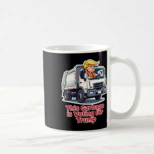Mug Cette ordure vote Trump Funny Garbage Truck T