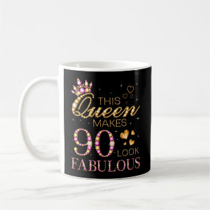 Mug Cette Reine Fait 90 Sembler Fabuleux 90E Jour-B De
