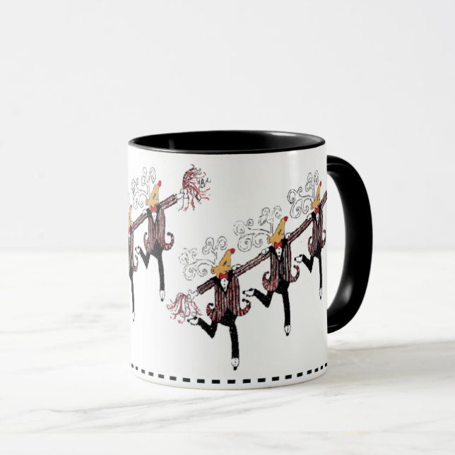 Mug Ch?ur de renne de danse (Devant droit)