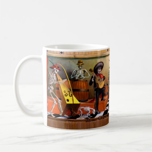 Mug Chacho's.Mural., "FANDANGO de MAMIE d'EL " (Gauche)