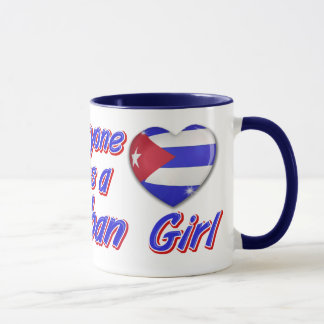 Mug Chacun aime une fille cubaine