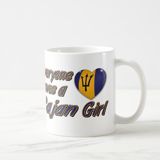 Mug Chacun aime une fille de Bajan (Droite)