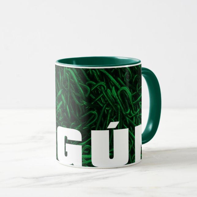 Mug Chaîne oggun et verte (Devant droit)