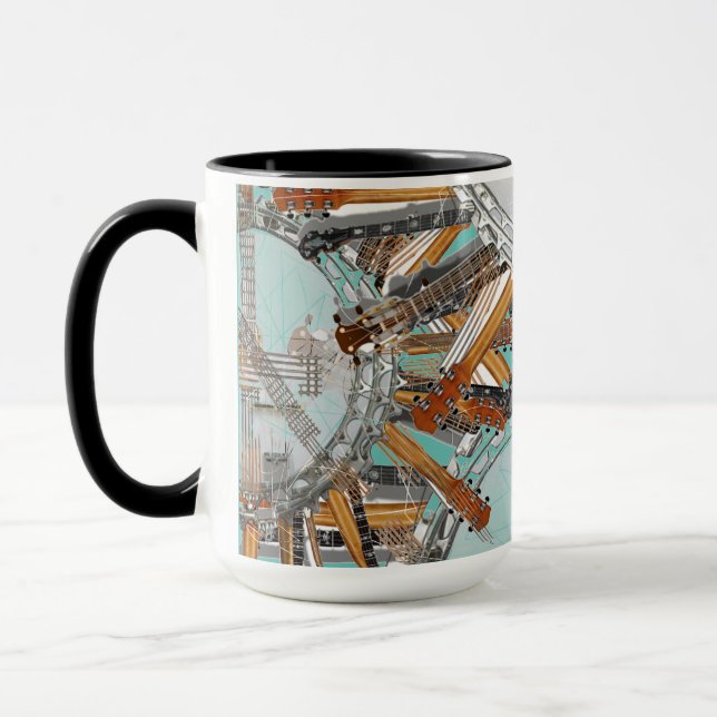 MUG CHAÎNES DE GUITARE AU SOLEIL (Gauche)