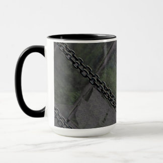 Mug Chaînes sur bois Vintage