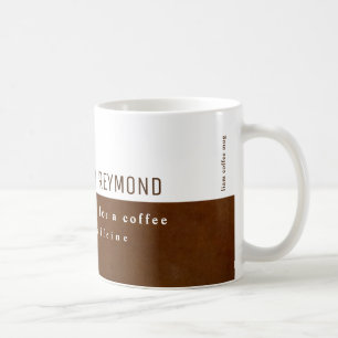 Mug chaise à café moderne et moderne