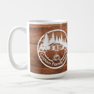 Mug Chalet Cabane Maison Rustique Nom de Famille Per
