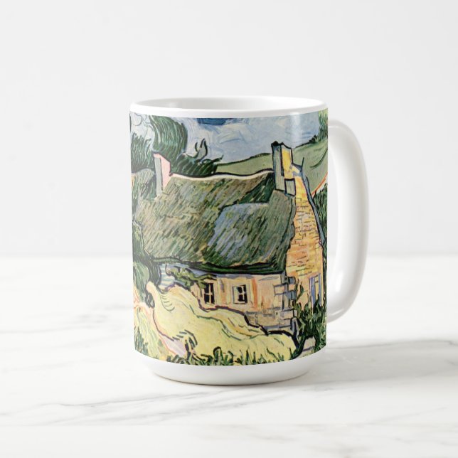 Mug Chalets à Cordevill Vincent van Gogh (Devant droit)