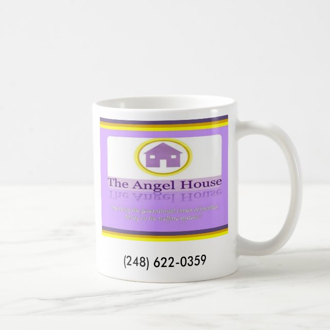 Mug Chambre d'ange faisant face, (248) 622-0359 (Droite)