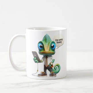 Mug Chameleon dans une Cravate