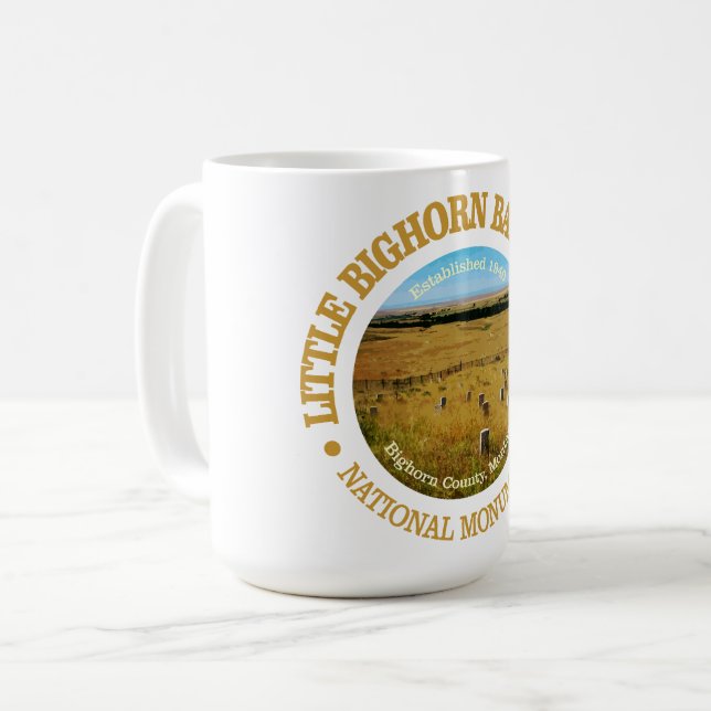 Mug Champ de bataille de Little Bighorn (NM) (Devant gauche)