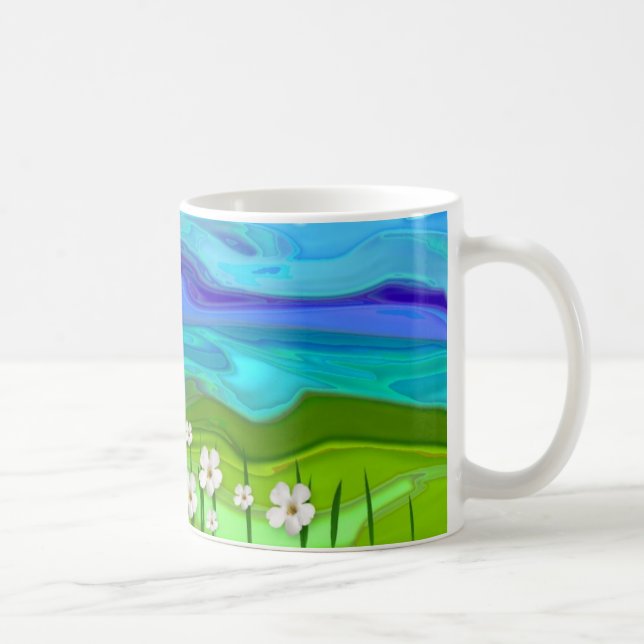 Mug Champ des fleurs (Droite)