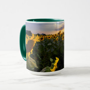 Mug Champ des tournesols de floraison