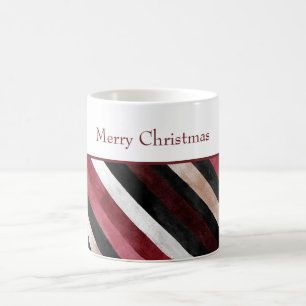 Mug Champagne Rose Bourgogne Noir Rayures