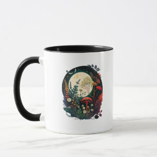 Mug Champignon drôle d'esthétique Goblincore et Cottag