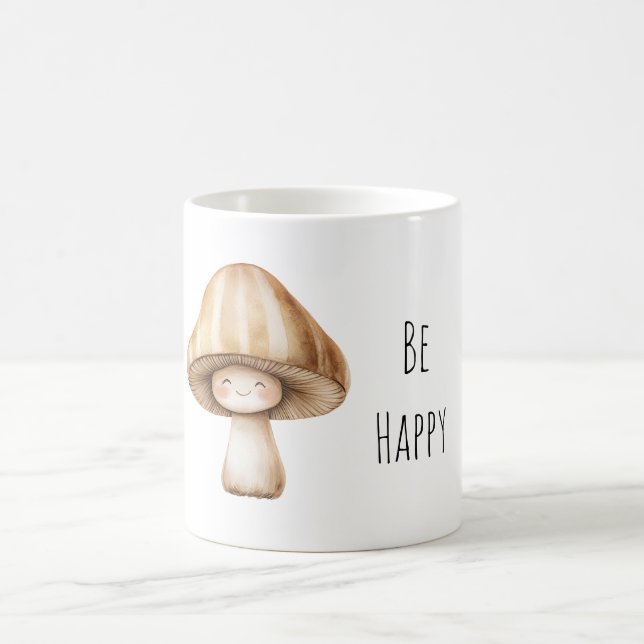 Mug Champignon Sourire Bonheur (Centre)