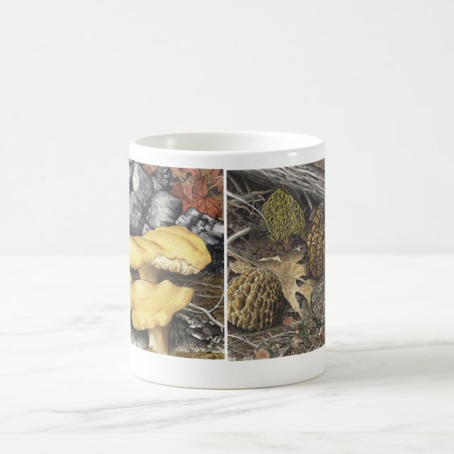 Mug Champignons de morelles et de Chantrelle (Centre)