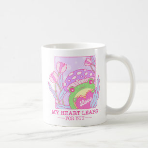 Mug Champignons et grenouilles mignons - My Heart Leap