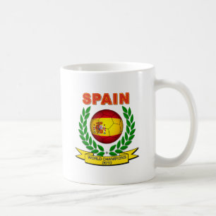 Mug Champion 2010 du monde de l'Espagne