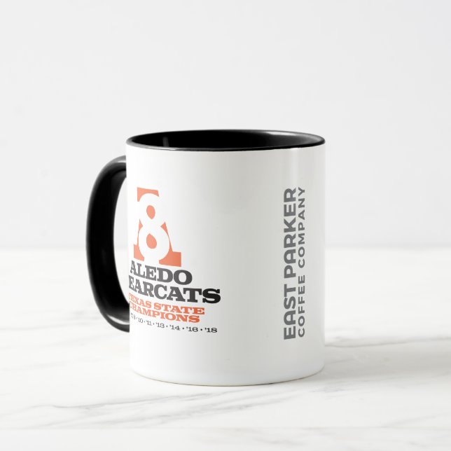 Mug Champion "A8" - 11oz d'état du Bearcat 2018 (Devant gauche)