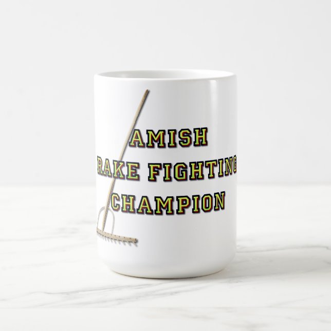 Mug Champion de combat de râteau amish (Centre)