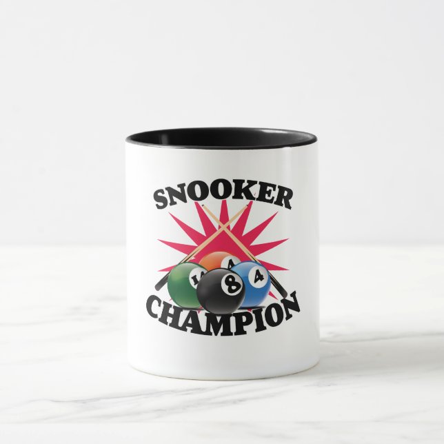 Mug Champion de snooker (Centre)