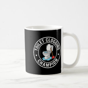 Mug Champion ultime de l'obstruction des toilettes