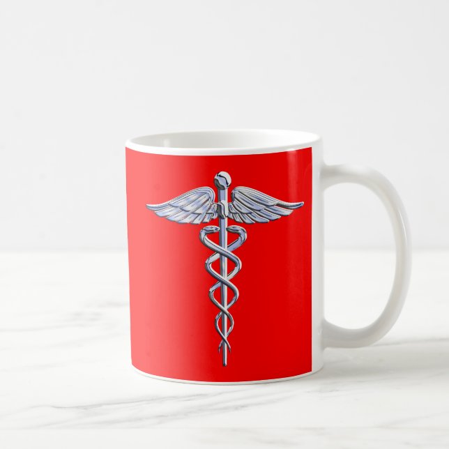 Mug Championnat Médicale de hockey sur glace Caduceus (Droite)