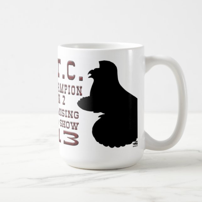 Mug Championne de réserve de la division 2 de l'OMTT M (Droite)