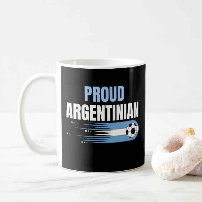 Mug Champions de la Coupe du Monde d'Argentine 2022 Fi (Avec donut)