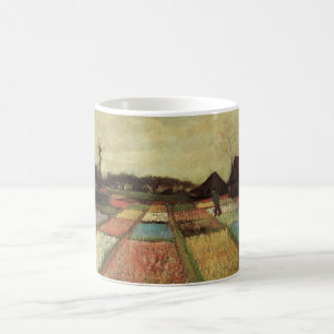 Mug Champs de bulbes par Vincent van Gogh