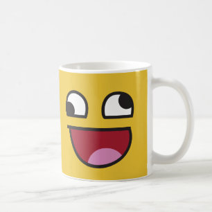 Mug Chancelant drôle a observé quelqu'emoji