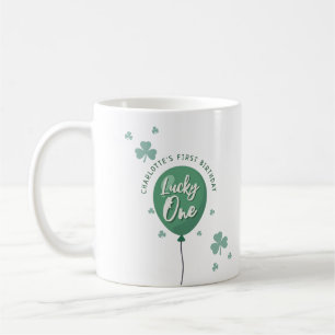 Mug Chanceux 1er anniversaire St Patrick Day Trèfle