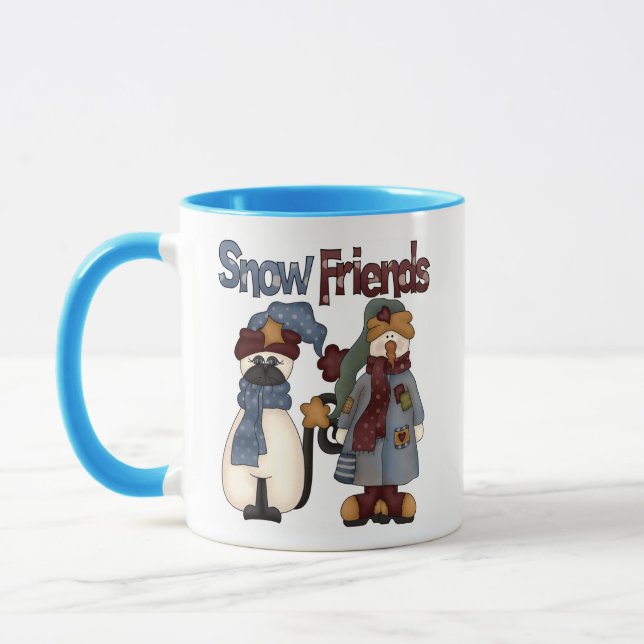 Mug Chandails et cadeaux d'amis de la neige (Gauche)