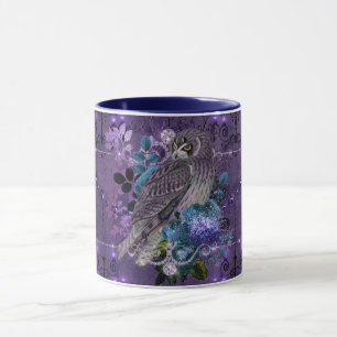 Mug Chandeliers et bijoux vintages fleuris de choux él