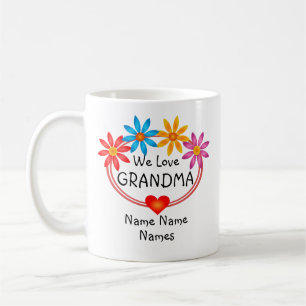 Mug Changer TOUS LES Noms Grand-mère Enfants Nom Flow