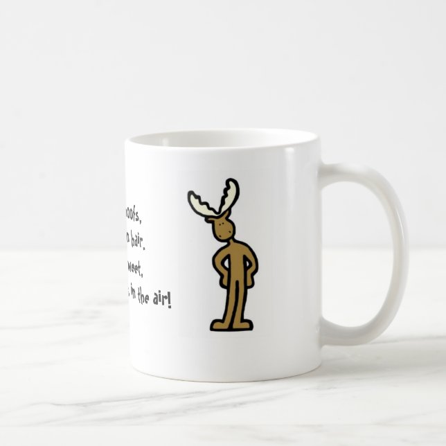 Mug Chanson d'orignaux. - Customisé (Droite)